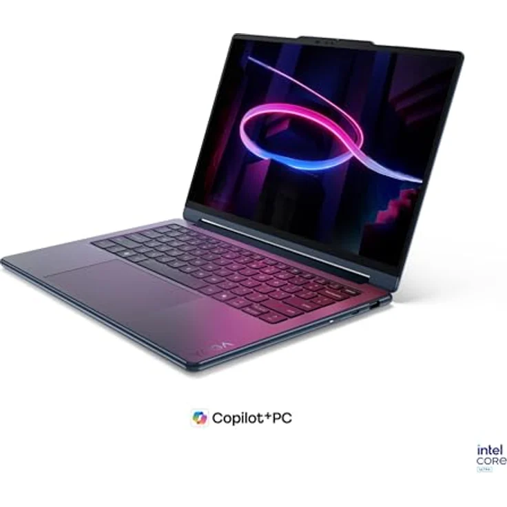 Lenovo Yoga 9 2in1 Aura Edition Laptop, 14" 2.8K WQXGA OLED Touch Display, Intel Core Ultra 7 355, 32GB RAM, 1TB SSD, Blau, 3 Jahre Premium Care – Bild 3
