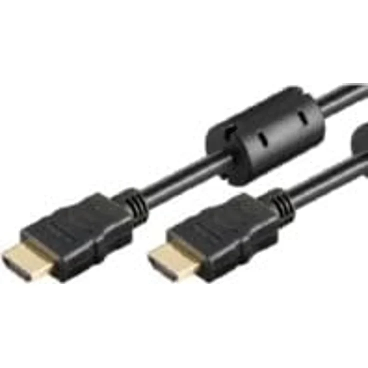 Goobay 61304 cble HDMI-Kabel, 10 m, HDMI Type A (Standard), schwarz – Bild 1