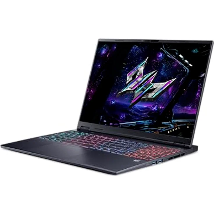 Acer Predator Helios Neo 16S AI PHN16S-71, 16" OLED Gaming-Notebook mit 2.5K 240 Hz, Intel Core Ultra 9 275HX, NVIDIA RTX 5060 8 GB, 32 GB RAM, 1 TB SSD, Schwarz – Bild 3