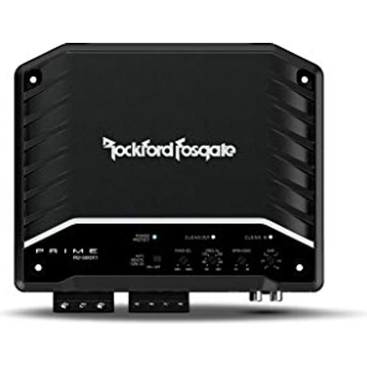 Rockford Fosgate R2-500X1 PRIME, 1-Kanal Class-D-Verstärker mit 500 W RMS, integriertes C.L.E.A.N.-Setup-System und variablen Filtern – Bild 1