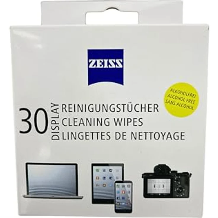 Carl Zeiss Display Reinigungstücher, 30 Stück neutral – Bild 3