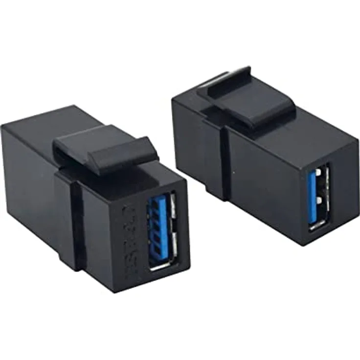 VALUE USB 3.2 Gen 1 Keystone Modul, schwarz