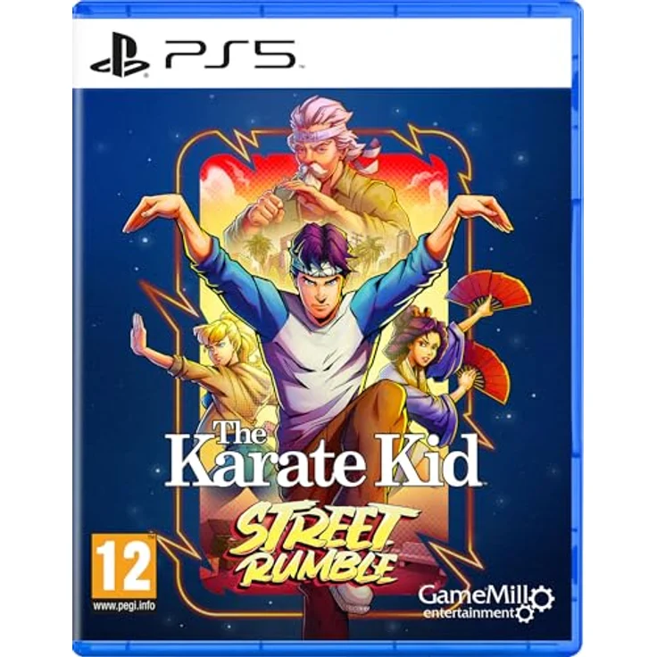 GameMill Entertainment The Karate Kid Street Rumble, PS5-Game mit dynamischem Kampfsystem und Pixel Art Mastery – Bild 1