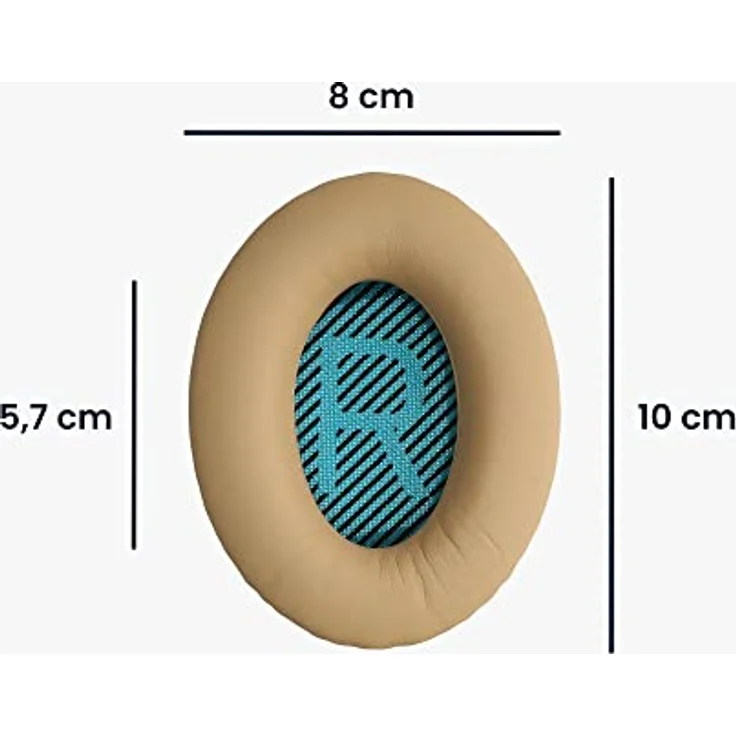 kwmobile 2X Ohrpolster kompatibel mit Bose Soundlink Around-Ear Wireless II - Kunstleder Polster für Over Ear Headphones – Bild 4