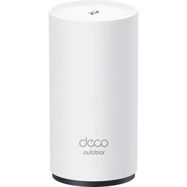 TP-Link Deco BE25, Outdoor Wi-Fi 7 Router mit Dualband-WLAN bis zu 2.882 Mbit/s, 2× 2,5-Gbit/s-Ports, IP65 wetterfest, PoE/AC-Stromversorgung