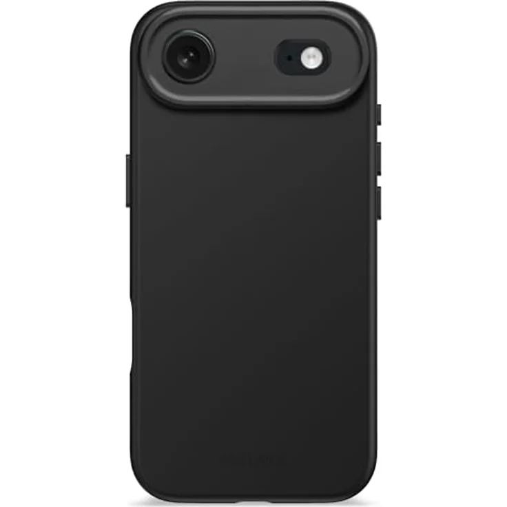 Decoded Silikonhülle für iPhone 17 Air, Antibakterielle Beschichtung, MagSafe Kompatibel, Fallschutz, Kratzfest, Schwarz – Bild 1
