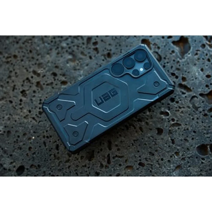 URBAN ARMOR GEAR Pathfinder MS Case Samsung Galaxy S25 Ultra Hülle (Magnetring, Designed for Samsung Zertifiziert, Wireless Charging kompatibel, 5,5m Fallschutz nach Militärstandard) schwarz – Bild 3