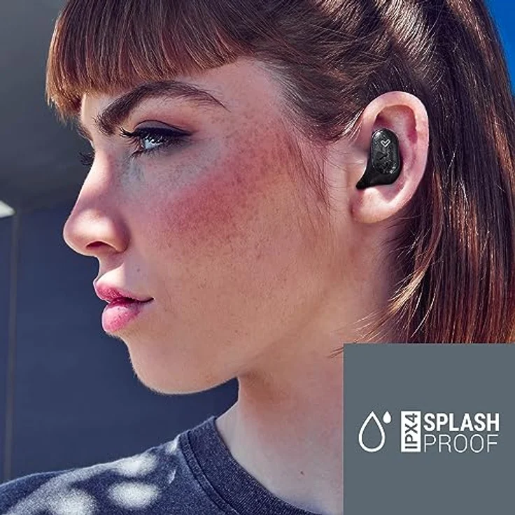 Energy Sistem Urban Beat True Wireless Stereo Bluetooth-Kopfhörer, Deep Bass, IPX4, 22h Autonomie, Schwarz – Bild 4