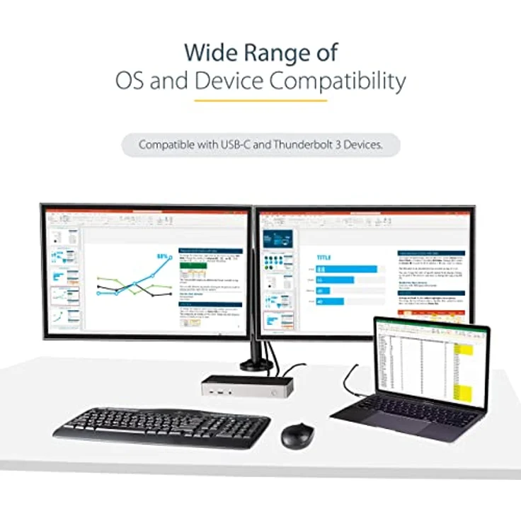 StarTech.com USB-C Kabel 1m, 10Gbps, USB 3.1/3.2 Gen 2, 100W Power Delivery, DP Alt Mode, Schwarz/Grau – Bild 5