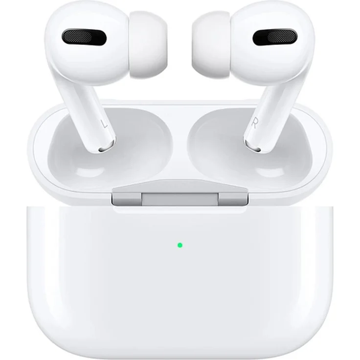 Apple AirPods Pro (1st Gen.) Kabellose Kopfhörer mit MagSafe Case, ANC und 4.5h Akkulaufzeit, Weiss