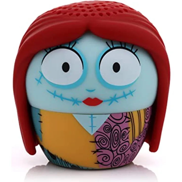 Bitty Boomers Disney: Tim Burton L'Étrange Noël de Monsieur Jack - Sally - Ultraportabler Bluetooth-Lautsprecher mit 9,1 m Reichweite, wiederaufladbar