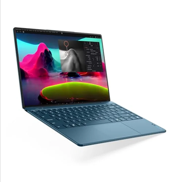 Lenovo Yoga Slim 9 AI Laptop | 14" 4K WQUXGA OLED Display | Intel Core Ultra 7 258V | 32GB RAM | 1TB SSD | Intel Arc Grafik | Windows 11 Home | QWERTZ | Tidal Teal – Bild 5