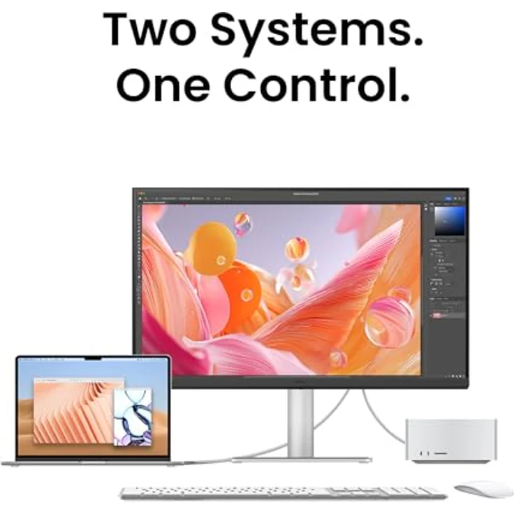 BenQ MA270S 5K Designer Monitor 68,58 cm (27 Zoll) silber 5K, 16:9, 5ms, 450cd/m², 2x USB-C, 2x Thunderbolt 4, HDR10, VESA DisplayHDR 400, KVM, Glossy – Bild 12