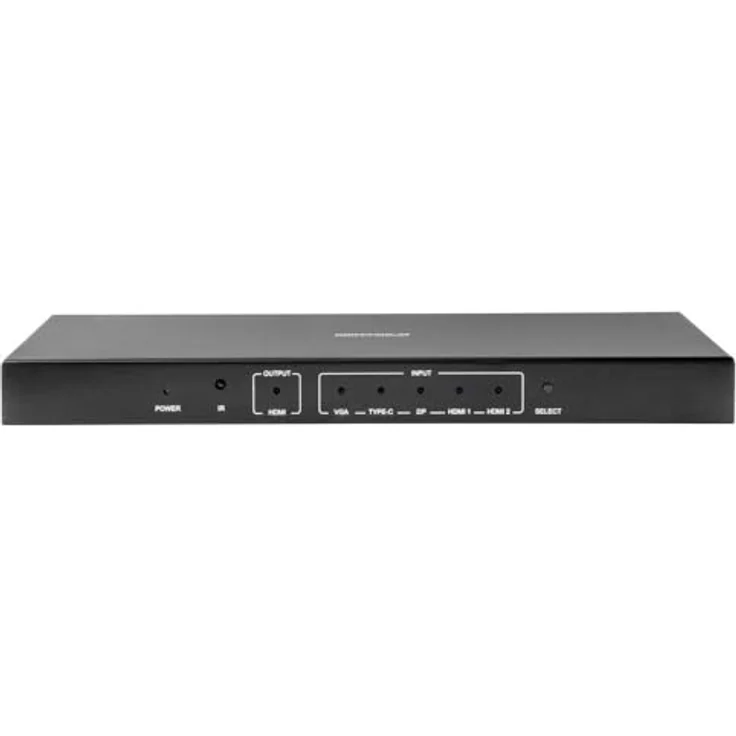 SpeaKa Professional SP-HDPS-300 HDMI-Switch, 4K Switch Box für industrielle Anwendungen, 3840 x 2160 Pixel – Bild 3