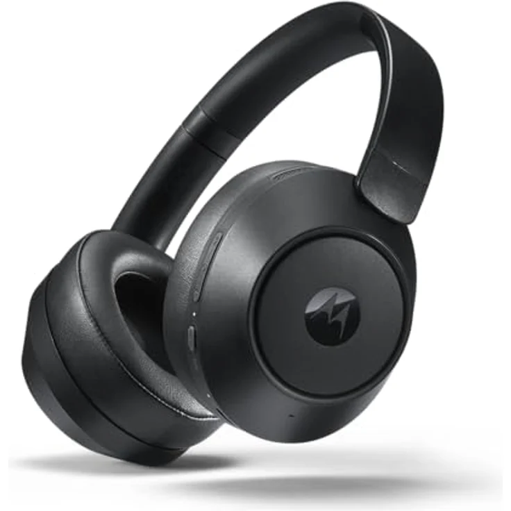 Motorola Sound Moto XT800 ANC, kabellose Kopfhörer mit 60 Stunden Akku, Hybrid-Geräuschunterdrückung, Surround-Audio, Schwarz – Bild 3