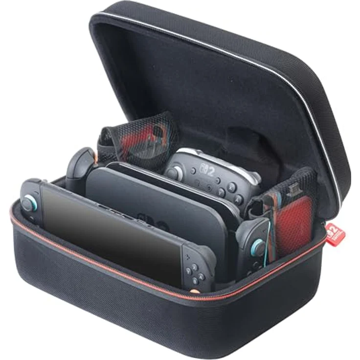 NACON NS262 Hartschalenkoffer für Nintendo Switch, Schwarz, staub- und kratzresistent – Bild 3