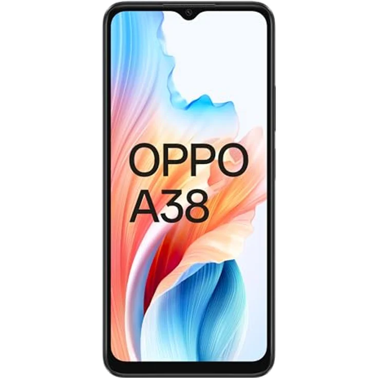 Oppo A38 16,7 cm (6.56") Double SIM Android 13 4G USB Type-C 4 Go 128 Go 5000 mAh Noir – Bild 1