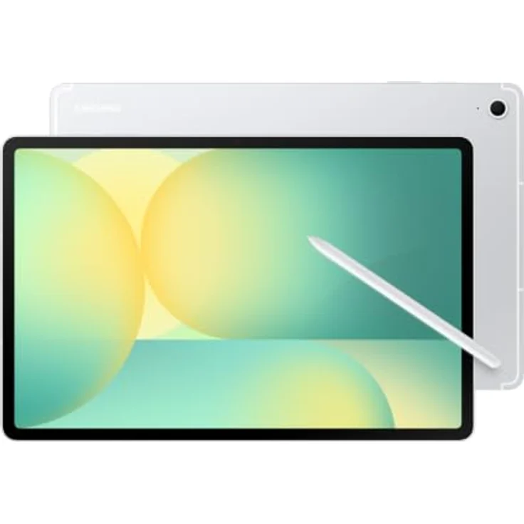 Samsung Galaxy Tab S10 FE+, 128GB, WiFi + 5G, 2880x1800 Display, Silber – Bild 2