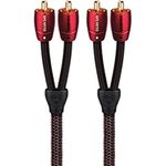 Audioquest – Stereo Kabel Golden Gate mit 4 RCA-Steckern, 0,6 m