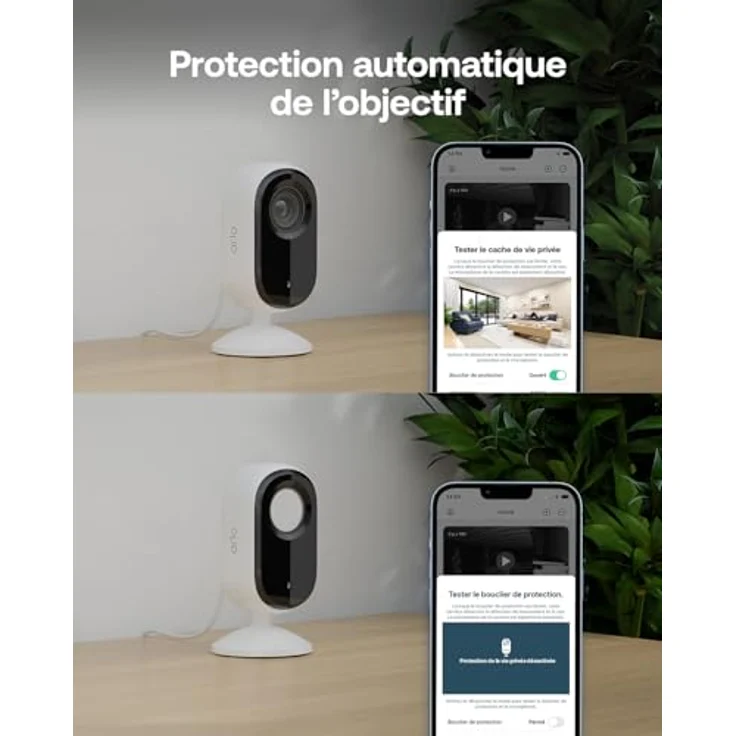 Arlo Essential 3 Überwachungskamera Innen, 2K HDR Video, Auto-Privatsphäre-Objektivabdeckung, Nachtsicht, intelligente Sirene, 2-Wege-Audio & WLAN – Bild 3