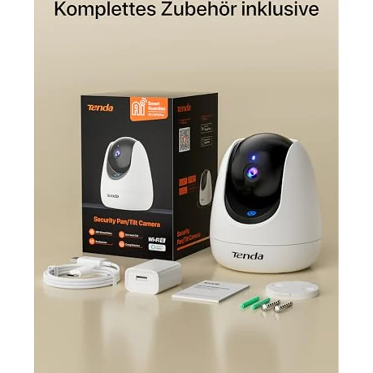 Tenda CP3 Sicherheitskamera IP-Sicherheitskamera Indoor Kuppel 1920 x 1080 Pixel Decke-Wand-Schreibtisch (CP3) – Bild 10