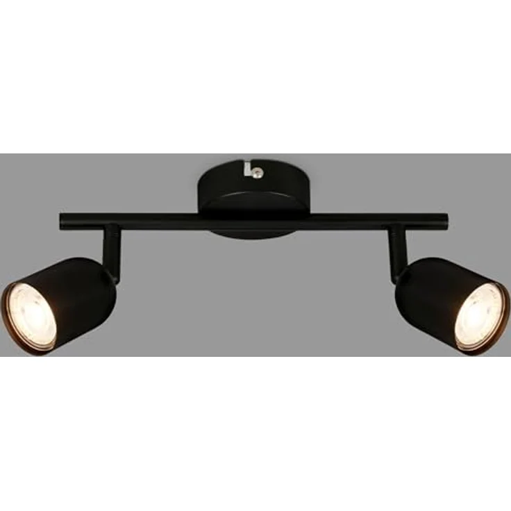 BRILONER – Deckenlampe, schwenkbar, matt-schwarz, für Wohnzimmer, Schlafzimmer, Küche – Bild 1
