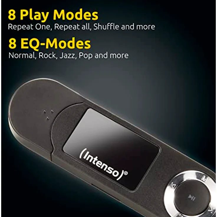 Intenso MP3 Player Music Walker 16GB schwarz – Bild 4