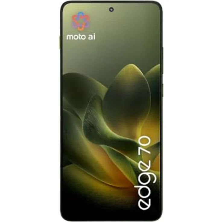 Motorola edge 70, Smartphone mit 6.7" AMOLED Display, 50MP Kamera, 12GB RAM, 512GB Speicher, 5G, Schwarz – Bild 2
