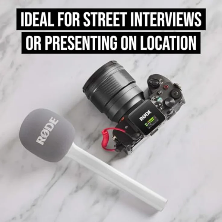 RØDE Intervista Vai, Lavalier-Mikrofon mit Nierencharakteristik, Pop-Schutz und Echtzeit-Monitoring, schwarz – Bild 6