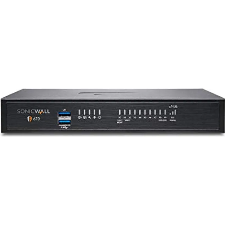 SonicWall TZ670 TOTALSECURE - ADV 1Y Router, 02-SSC-5675