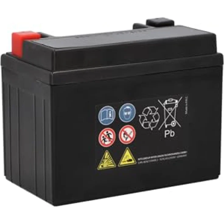 Cartec Gel Motorradbatterie YB4L-B, 4Ah 120A, wartungsfrei und auslaufsicher mit hoher Startkraft – Bild 3