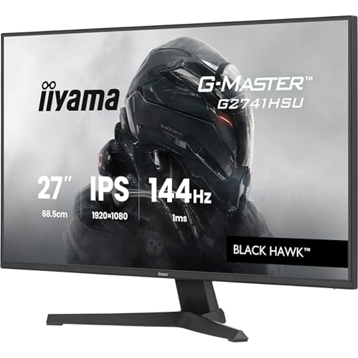 iiyama G2741HSU-B1-27, 27 Zoll Full HD IPS Monitor, 144Hz, 1x HDMI, 1x DP – Bild 3