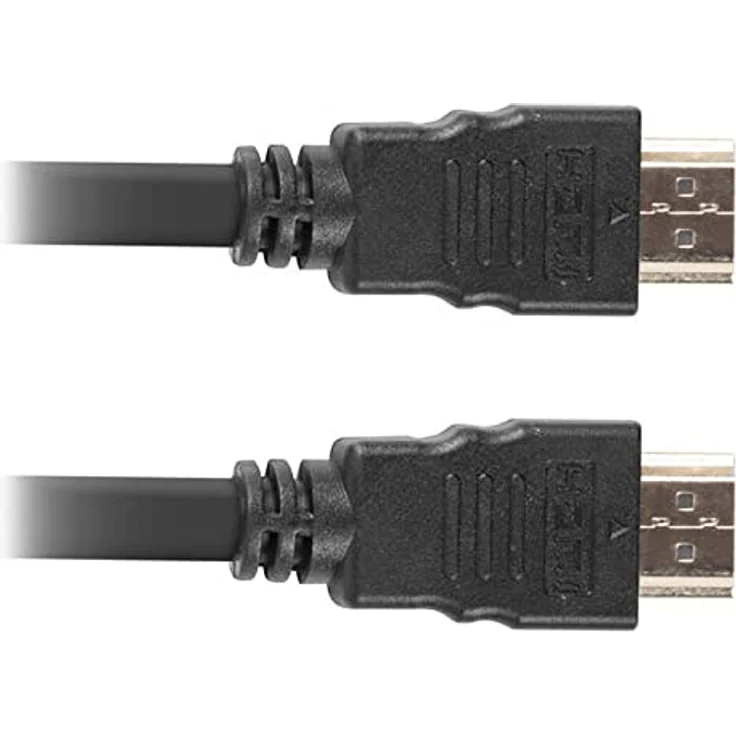 Lanberg HDMI-Kabel CA-HDMI-11CC-0010-BK, Male/Male, 4K Auflösung bis 2160P, 30Hz, 1 Meter, schwarz – Bild 4