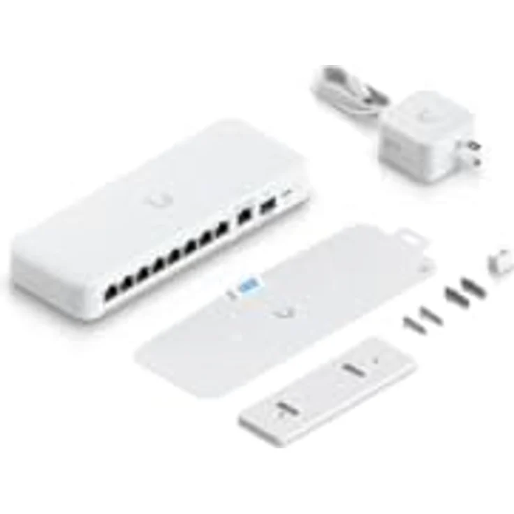 Ubiquiti UniFi Switch USW-FLEX-2.5G-8, Managed Desktop Switch mit 8x RJ-45, weiß – Bild 2