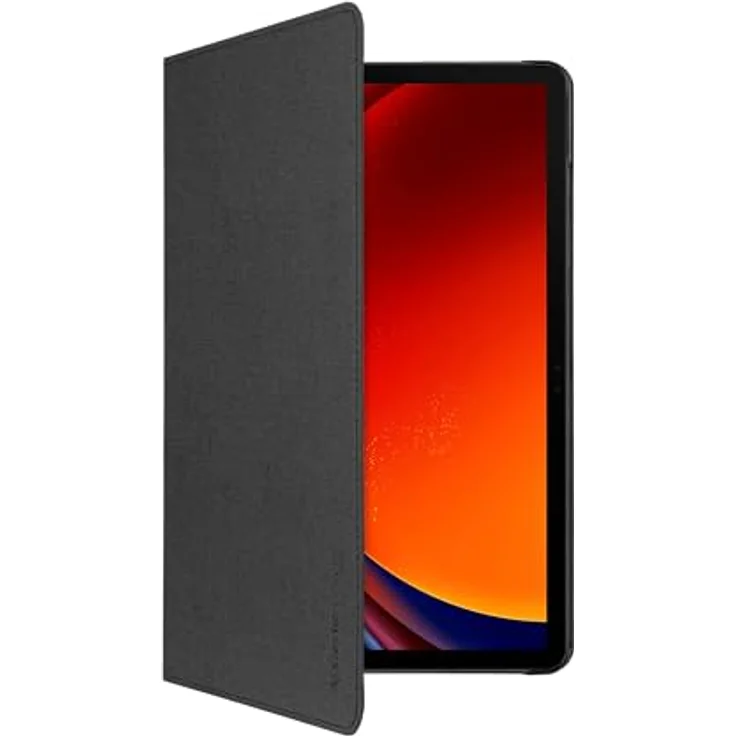 Gecko Covers Easy-Click Eco Tablethülle für Samsung Galaxy Tab S9 / S9 FE, 100% GRS-Material, Automatischer Schlaf/Wach-Effekt, Schwarz – Bild 1
