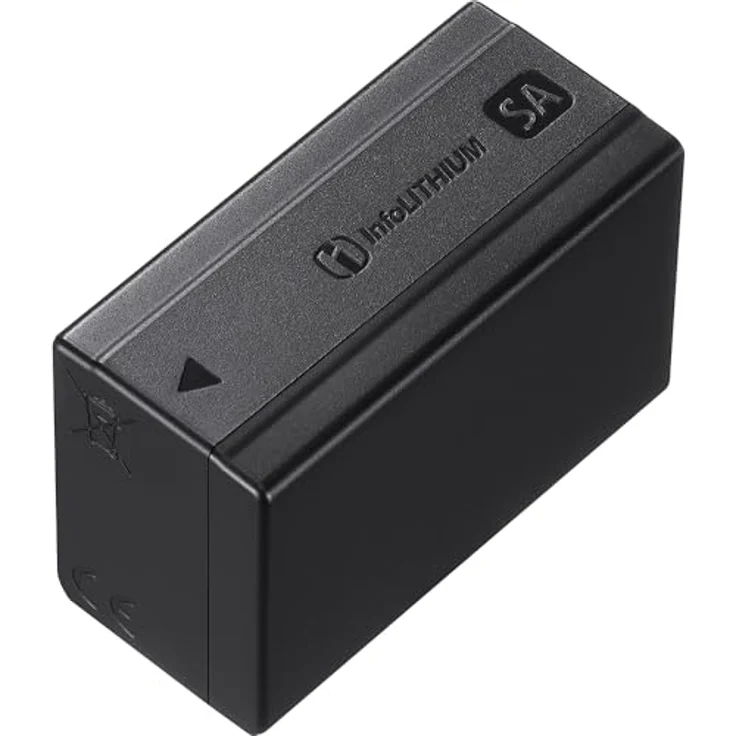 Sony NP-SA100 Hochleistungsakku mit 2.670 mAh, Schnellladefunktion USB-C, 17% mehr Energie als NP-FZ100, kompatibel mit Sony Alpha 7R VI – Bild 1