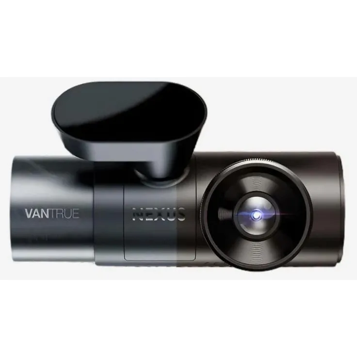 Vantrue N4S Nexus 4 S Dashcam, 2.7K Videorekorder mit WLAN, GPS, Mikrofon, Display, Beschleunigungssensor und Nachtsicht, Schwarz