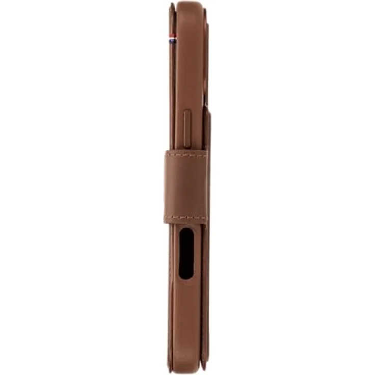 Decoded 2 in 1 Leder Abnehmbare Wallet Case für iPhone 16 Pro, MagSafe kompatibel, echtes Premium ECCO Leder, Ganzkörper-Schutzhülle, erhöhte Kanten zum Schutz von Bildschirm und Kamera, Braun – Bild 4