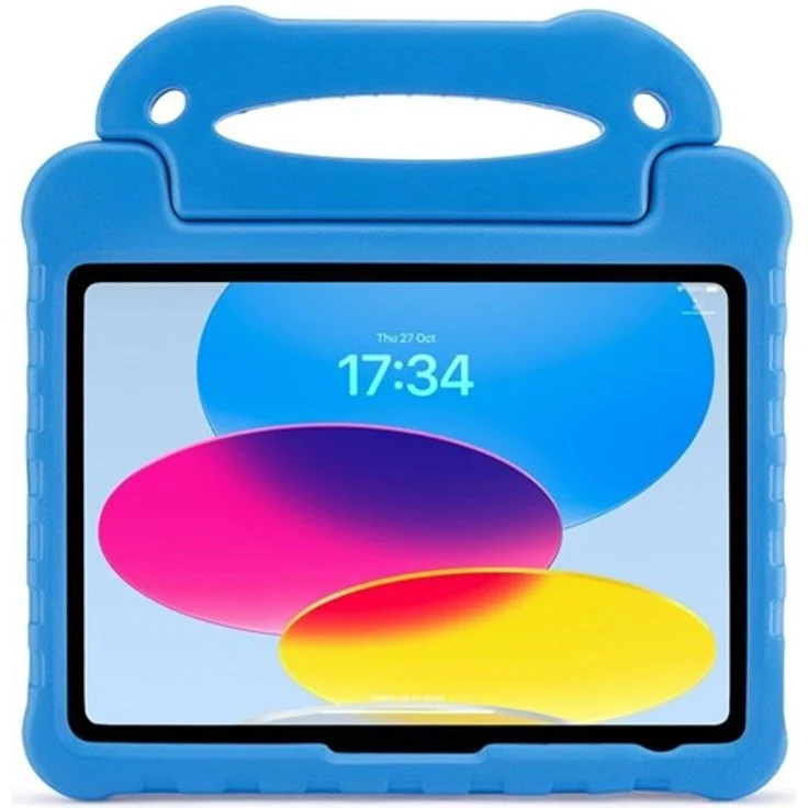 Pipetto iPad 10.9" (10. gen) Activity Case, Schutzhülle in Blau für Tablets