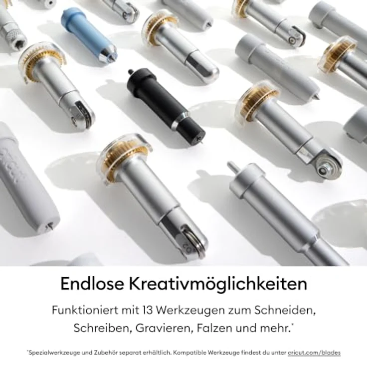 Cricut Maker™ 5 Essential Bundle, intelligente Schneidemaschine mit 300+ Materialien, inkl. 65 Projekte und digitale Inhalte – Bild 4