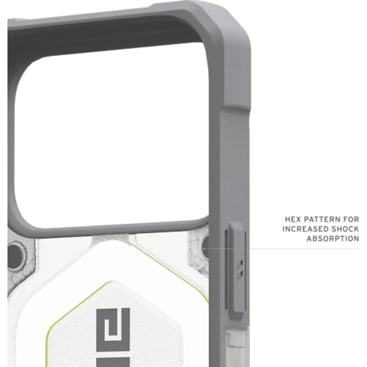 UAG Pathfinder MagSafe Hülle für Apple iPhone 17 Pro, transparente Schutzhülle in Gelb, stoßfest – Bild 6