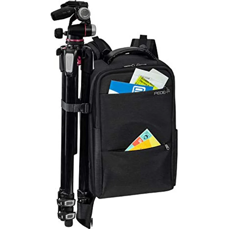 PEDEA Kameratasche (Rucksack, anthrazit) – Bild 4