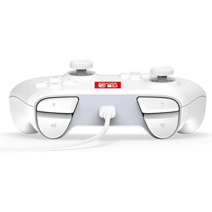 PowerA Advantage Wired Controller NSW2, Gaming Controller für Nintendo Switch 2 mit 3m Kabel, Lumectra White, LED-Hintergrundbeleuchtung – Bild 5