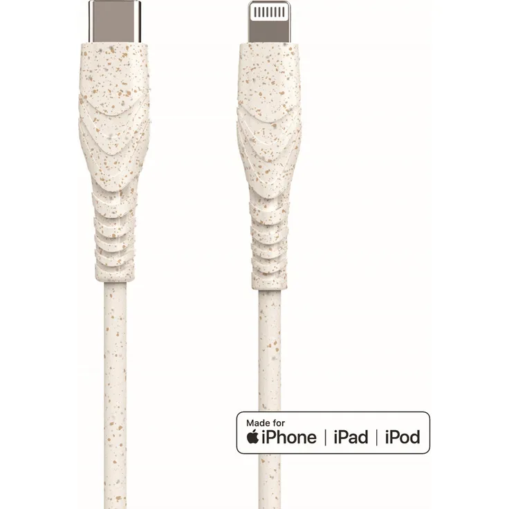 BIOnd USB-C to Lightning 3A Kabel, 1,5 m, MFi-zertifiziert, weiß