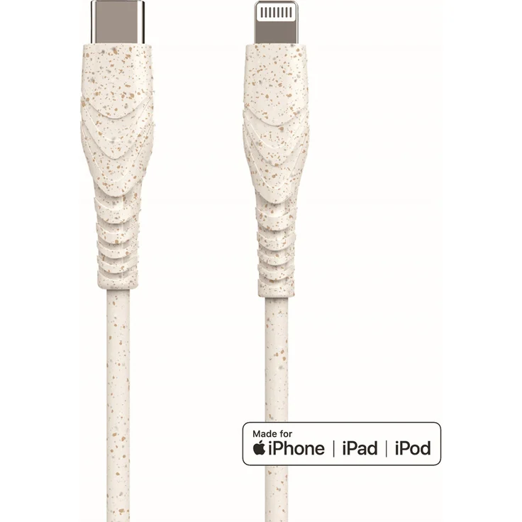 BIOnd USB-C to Lightning 3A Kabel, 1,5 m, MFi-zertifiziert, weiß