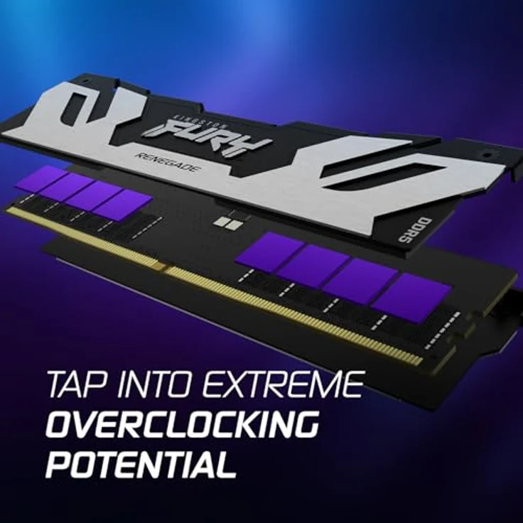 Kingston FURY Renegade Silver - DDR5 - Kit - 32 GB + 2 x 16 GB - DIMM 288-PIN - 6000 MHz - PC5-48000 - ungepuffert - Preisvergleich – Bild 3