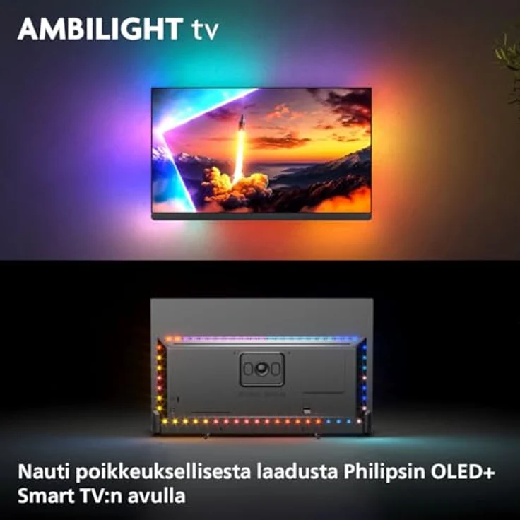 PHILIPS 55OLED910/12 OLED+ Ambilight TV (Flat, 55 Zoll / 139 cm, UHD 4K, SMART TV, Ambilight) – Bild 3