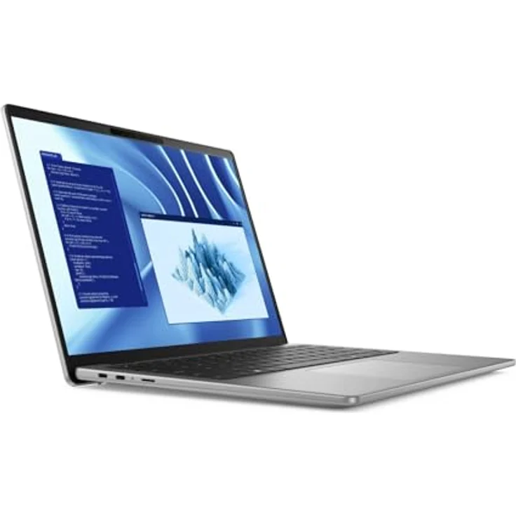 Dell Latitude 7455 - Snapdragon X Plus X1P-64-100 - Win 11 Pro - Qualcomm Adreno - 16 GB RAM - 512 GB SSD NVMe, TLC - 14" IPS Touchscreen 2560 x 1600 (QHD+) - Wi-Fi 7 - Grau – Bild 5