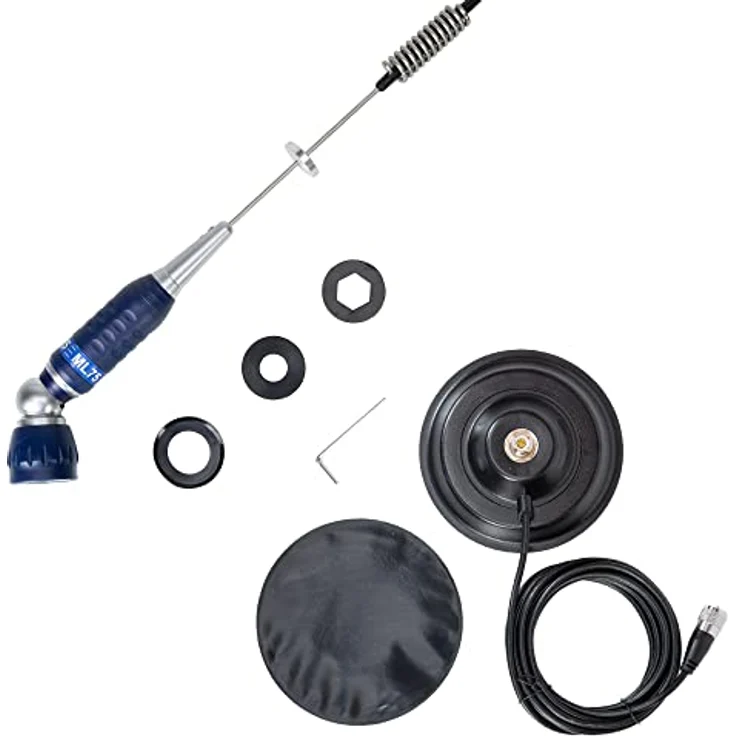 CB Antenne PNI ML75 klappbar 26-28MHz 300W mit Magnetfuß inklusive, Länge 90cm – Bild 5