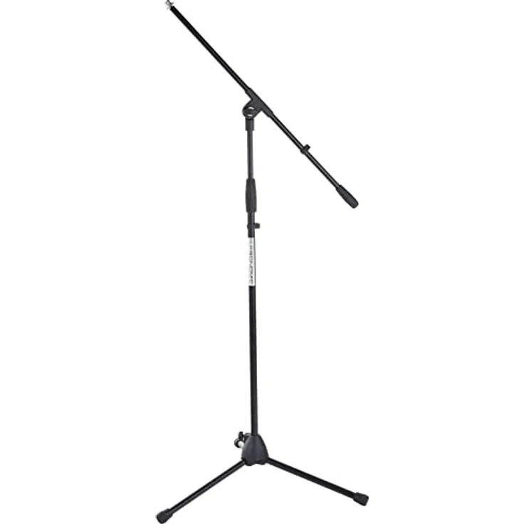 Pronomic Superstar Mikrofonset (Komplettset, dynamisches Gesangs Mikrofon, Galgenständer, 5m XLR-Kabel, Mikrofonklemme) schwarz – Bild 3